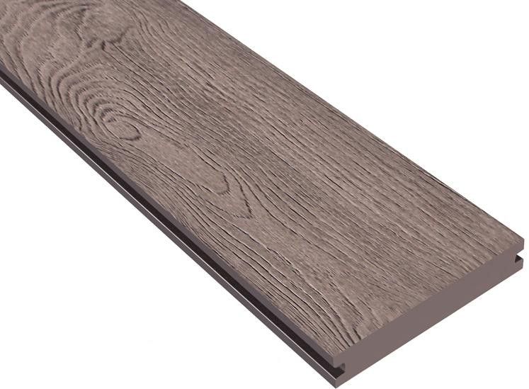 Террасная доска ДПК Outdoor 3D полнотелая NEVADA/CALIFORNIA BROWN коричневый микс. купить в Новосибирске