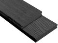 Террасная доска DPK Outdoor 3D полнотелая STORM/OCEAN BLACK черного цвета купить в Новосибирске