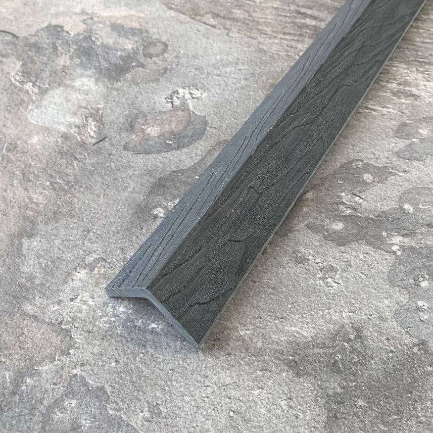 Угол EasyDecking, Wood-Х 45х45 Серый Микс купить в Новосибирске