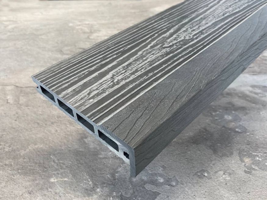 Угол EasyDecking, Wood-Х 45х45 Серый Микс купить в Новосибирске