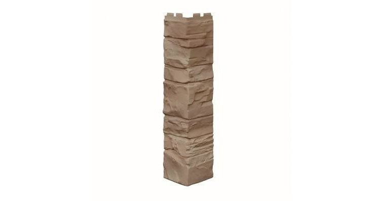 Угол наружный VOX Solid Stone Umbria коричневый камень купить в Новосибирске
