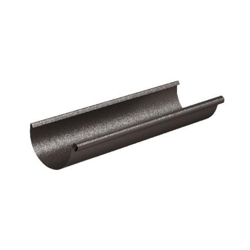Водосточный желоб Aquasystem RR 32, тёмно-коричневый матовый, 3.00 м, 150/100 купить в Новосибирске