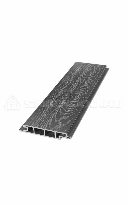 Террасная доска ДПК SaveWood, SW Padus (T), Графит купить в Новосибирске